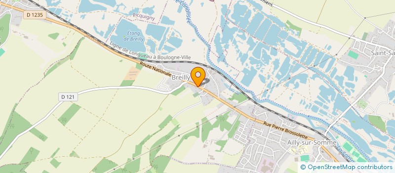 localisation de l'entreprise MONSIEUR JOEL DELYS  BREILLY