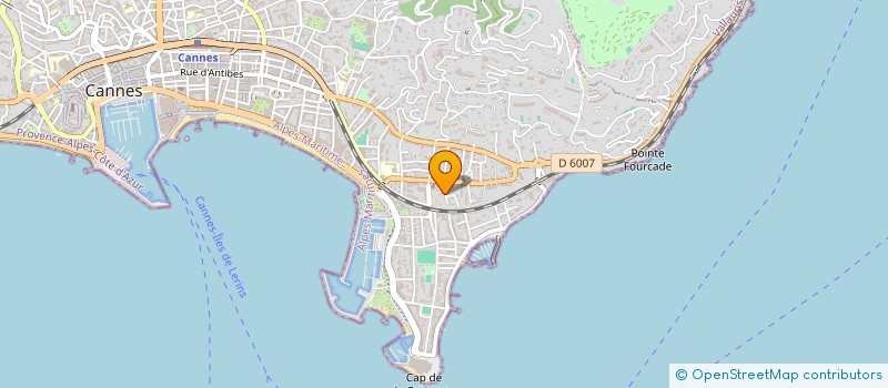localisation de l'entreprise MONSIEUR JOEL DEMARLE à CANNES
