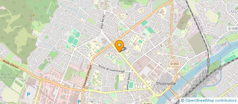 localisation de l'entreprise MONSIEUR JOEL DEMETRIO à THIONVILLE