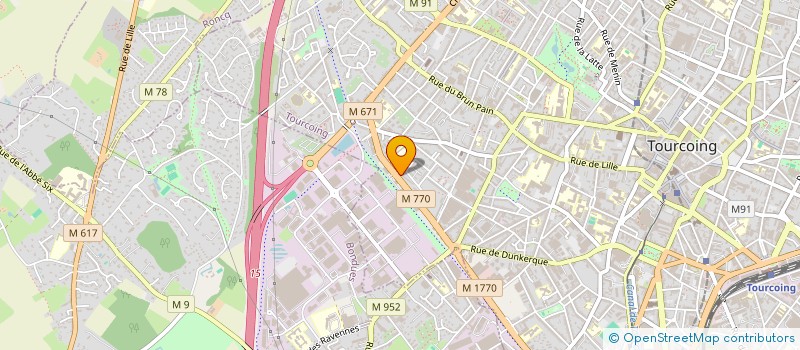 localisation de l'entreprise MONSIEUR JOEL DENIZ HERNANDEZ  TOURCOING