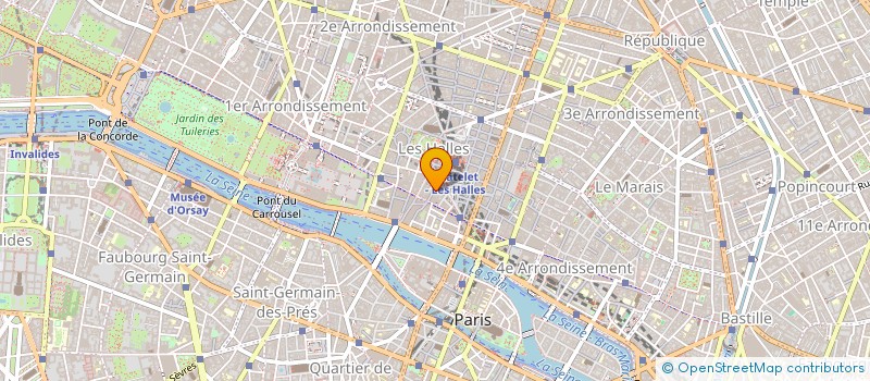 localisation de l'entreprise MONSIEUR JOEL DERVAUX à PARIS