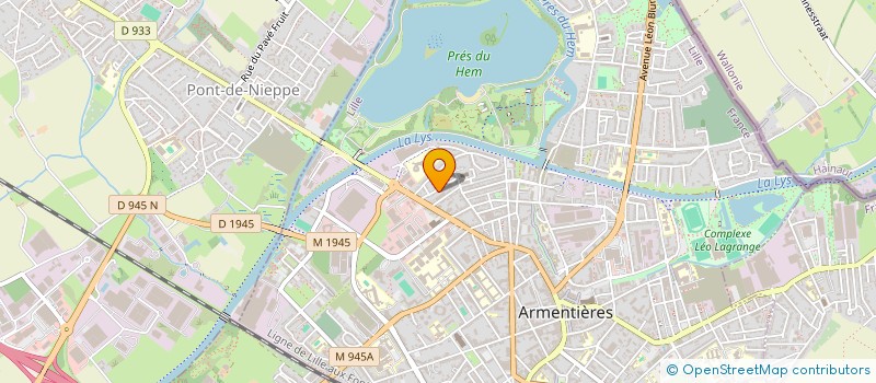 localisation de l'entreprise MONSIEUR JOEL DESCHEMAEKER  ARMENTIERES