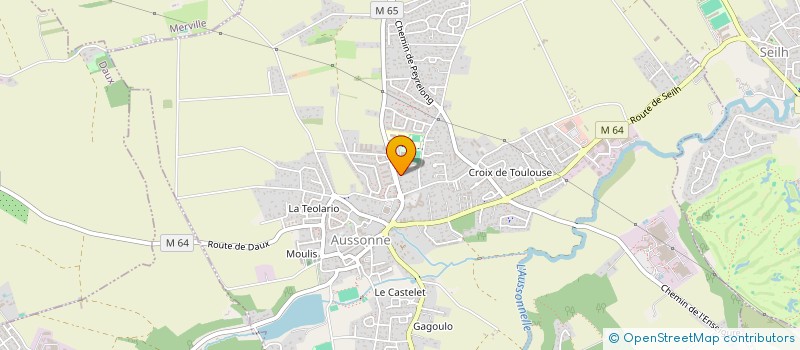 localisation de l'entreprise MONSIEUR JOEL DESPLATS à AUSSONNE