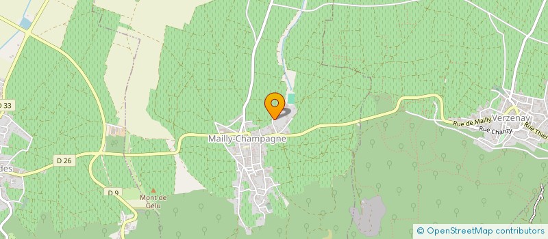 localisation de l'entreprise MONSIEUR JOEL DEVARENNE  MAILLY-CHAMPAGNE