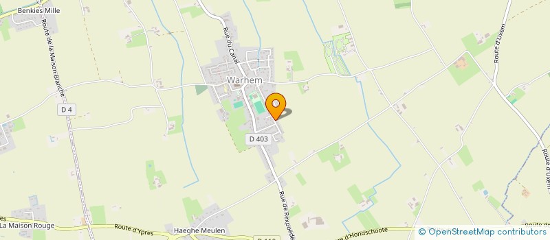 localisation de l'entreprise MONSIEUR JOEL DEVOS  WARHEM