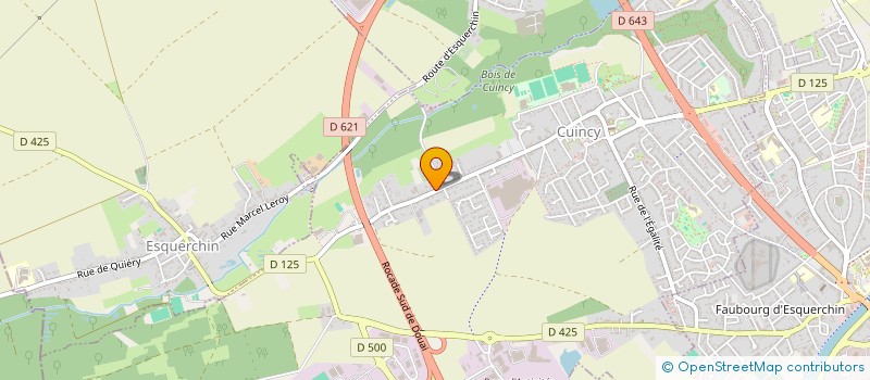 localisation de l'entreprise MONSIEUR JOEL DEVYNCK  CUINCY