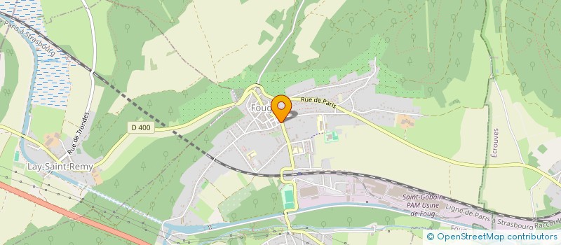 localisation de l'entreprise MONSIEUR JOEL DEWOLF  FOUG