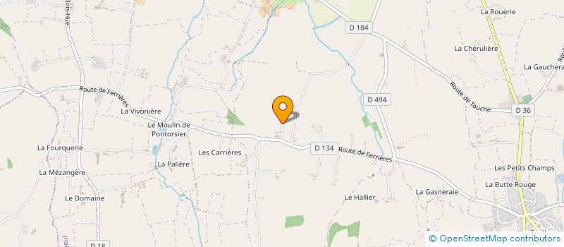 localisation de l'entreprise MONSIEUR JOEL DINARD à LE TEILLEUL