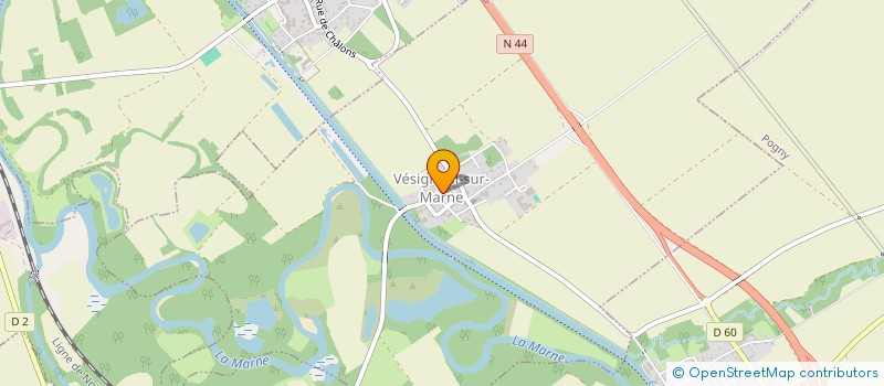 localisation de l'entreprise MONSIEUR JOEL DLEVAQUE  VESIGNEUL-SUR-MARNE