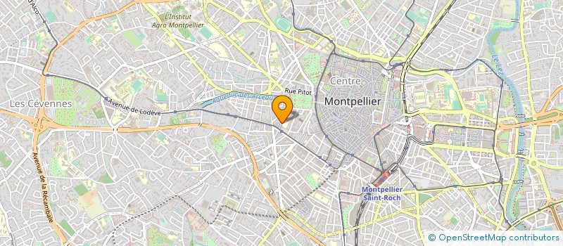 localisation de l'entreprise MONSIEUR JOEL DOMBRE à MONTPELLIER