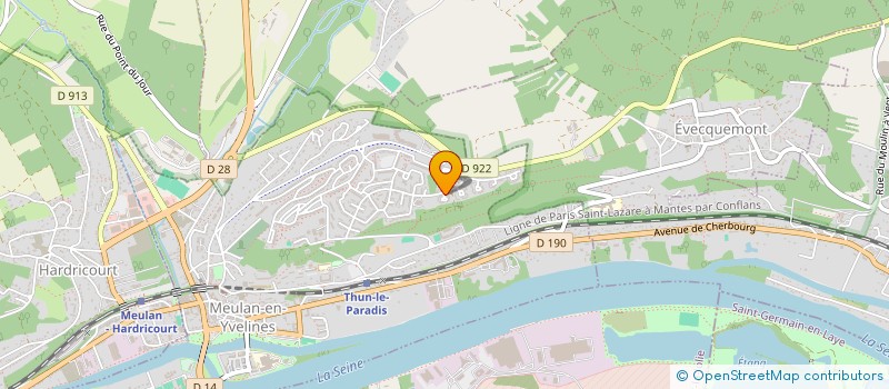 localisation de l'entreprise MONSIEUR JOEL DOS REIS VIEGAS  MEULAN-EN-YVELINES