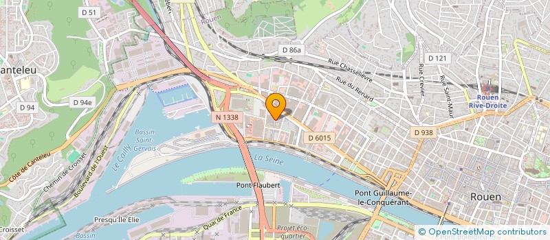 localisation de l'entreprise MONSIEUR JOEL DOS SANTOS  ROUEN