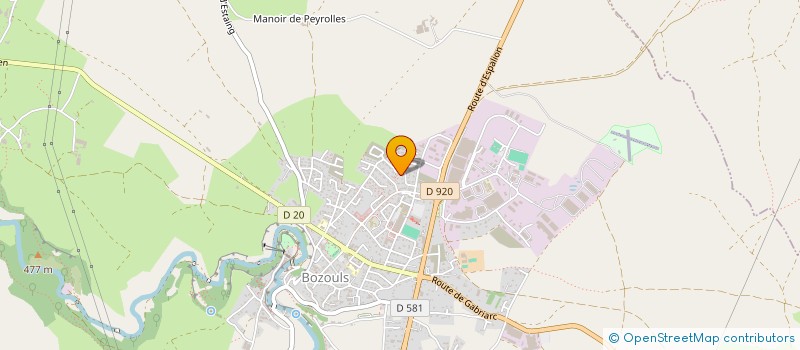 localisation de l'entreprise MONSIEUR JOEL DOUNET  RODELLE