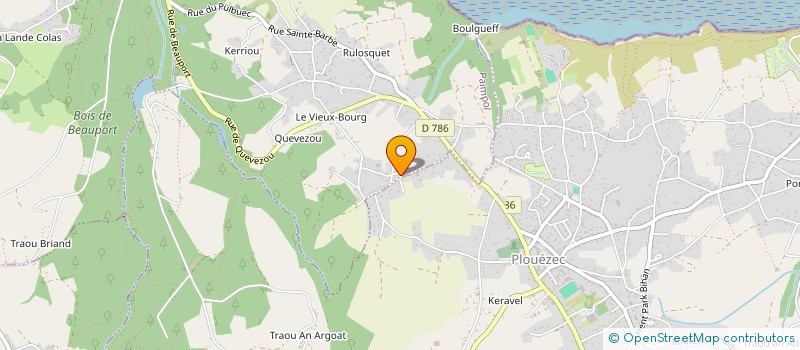 localisation de l'entreprise MONSIEUR JOEL DOURY à PAIMPOL