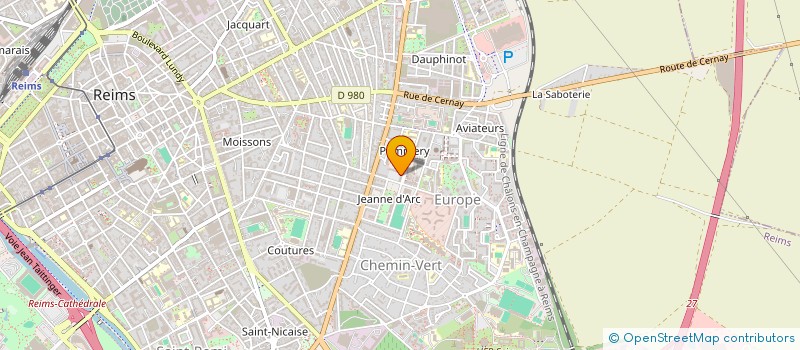 localisation de l'entreprise MONSIEUR JOEL DROUET  REIMS