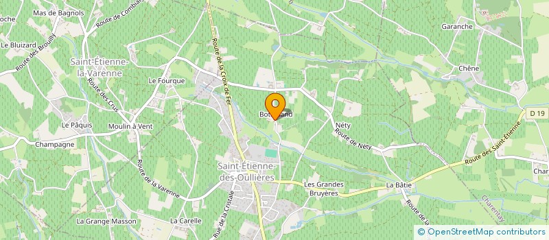 localisation de l'entreprise MONSIEUR JOEL DUFAITRE à SAINT-ETIENNE-LA-VARENNE