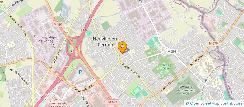 localisation de l'entreprise MONSIEUR JOEL DUFOREAU  NEUVILLE-EN-FERRAIN