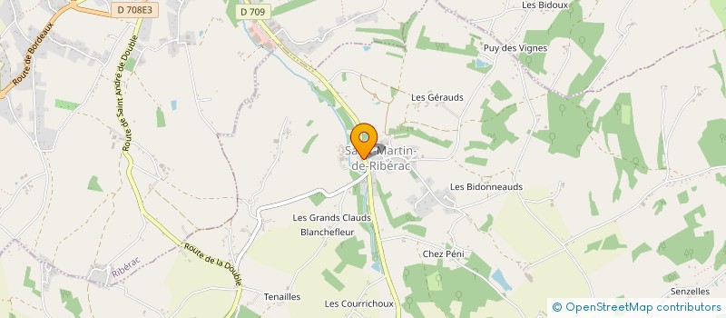 localisation de l'entreprise MONSIEUR JOEL DUFOUR à RIBERAC