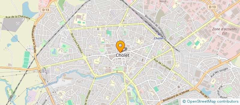 localisation de l'entreprise MONSIEUR JOEL DUGAST à CHOLET