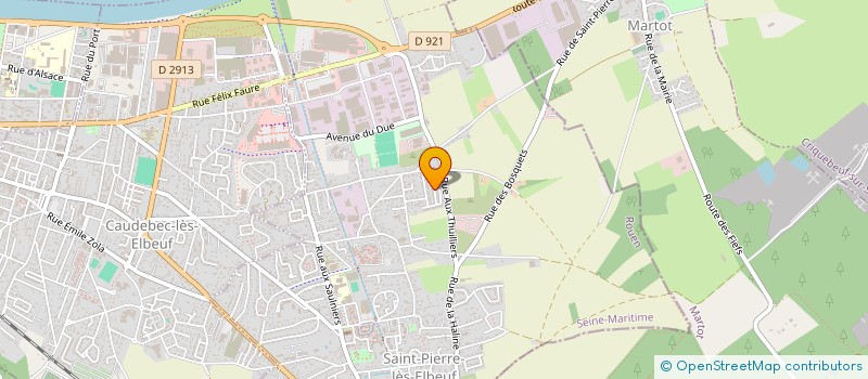 localisation de l'entreprise MONSIEUR JOEL DUHAMEL  SAINT-PIERRE-LES-ELBEUF