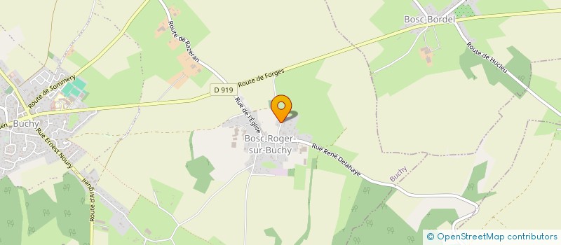 localisation de l'entreprise MONSIEUR JOEL DUPLESSI  HERONCHELLES