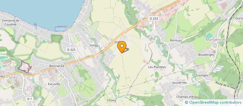 localisation de l'entreprise MONSIEUR JOEL DUPRAZ  SCIEZ