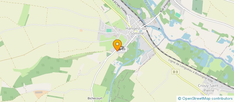 localisation de l'entreprise MONSIEUR JOEL DUPUIS à HANGEST-SUR-SOMME