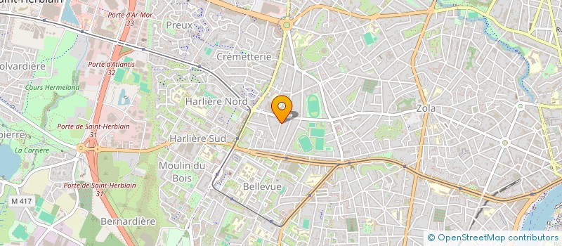 localisation de l'entreprise MONSIEUR JOEL DUPUY à NANTES