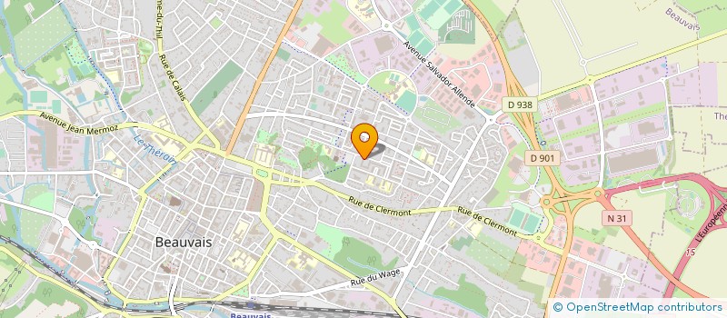 localisation de l'entreprise MONSIEUR JOEL ELIBIANG MAHOUNGOU  BEAUVAIS