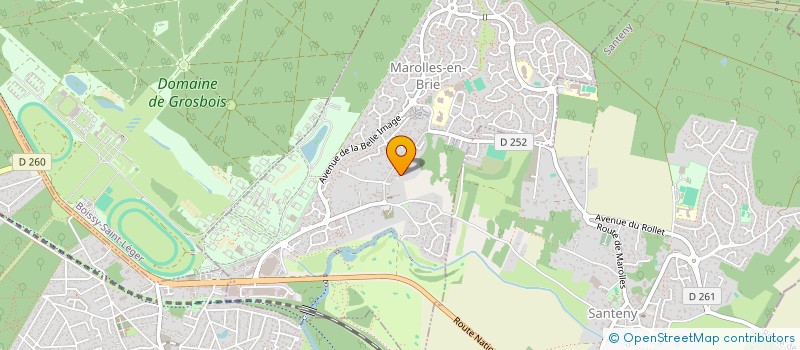 localisation de l'entreprise MONSIEUR JOEL ERIALE  MAROLLES-EN-BRIE