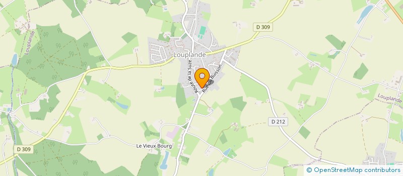 localisation de l'entreprise MONSIEUR JOEL ESNAULT  FILLE SUR SARTHE