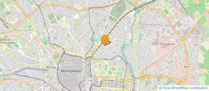 localisation de l'entreprise MONSIEUR JOEL FAIVRE-CHALON à MONTPELLIER