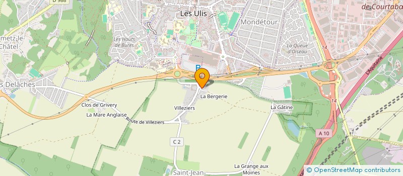 localisation de l'entreprise MONSIEUR JOEL FALCOU  SAINT-JEAN-DE-BEAUREGARD