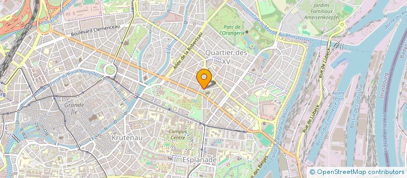 localisation de l'entreprise MONSIEUR JOEL FALCOZ  STRASBOURG