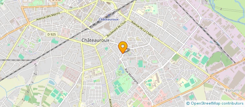 localisation de l'entreprise MONSIEUR JOEL FAUCHE à CHATEAUROUX
