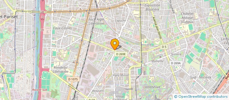 localisation de l'entreprise MONSIEUR JOEL FAYARD à GRENOBLE