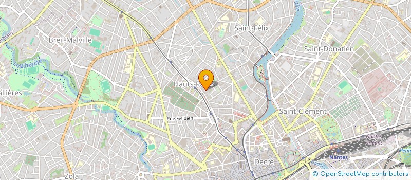 localisation de l'entreprise MONSIEUR JOEL FLEURY à NANTES