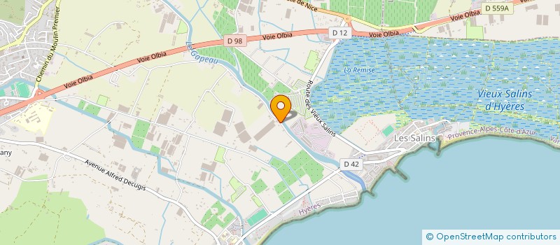 localisation de l'entreprise MONSIEUR JOEL FOLLET à HYERES