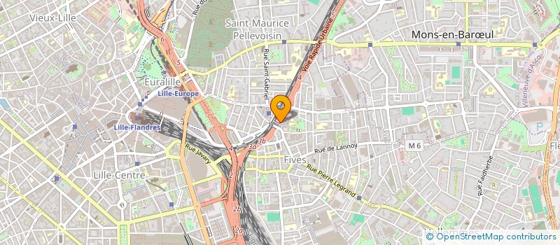 localisation de l'entreprise MONSIEUR JOEL FONTERET à LILLE