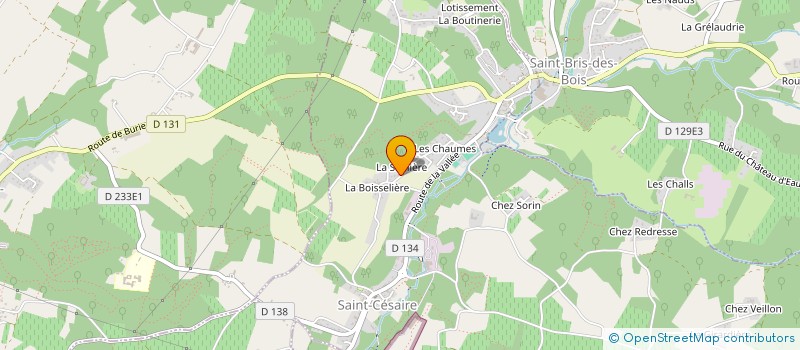 localisation de l'entreprise MONSIEUR JOEL FORT  SAINT-CESAIRE