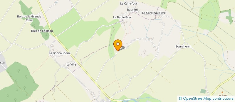 localisation de l'entreprise MONSIEUR JOEL FOURNIER  LEZAY