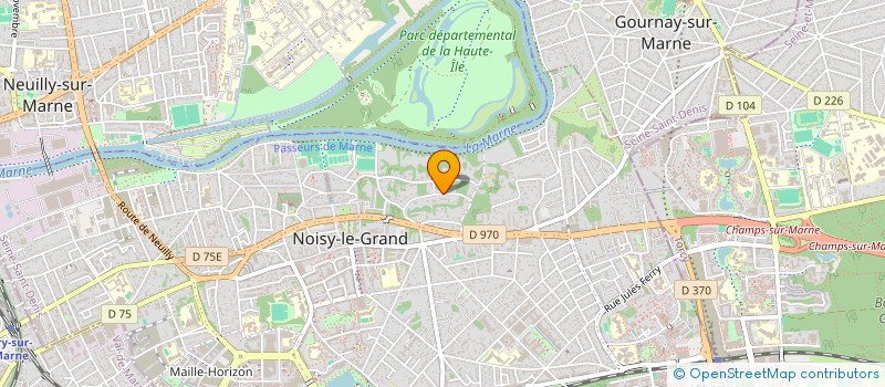 localisation de l'entreprise MONSIEUR JOEL FOURNIER à NOISY-LE-GRAND