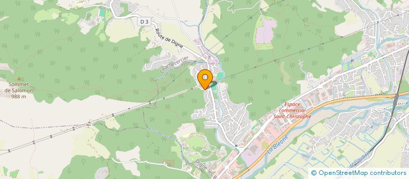 localisation de l'entreprise MONSIEUR JOEL FOURNIER  DIGNE-LES-BAINS