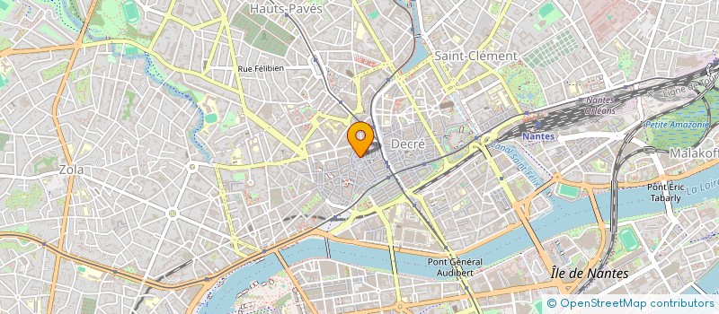 localisation de l'entreprise MONSIEUR JOEL FRADET à VERTOU