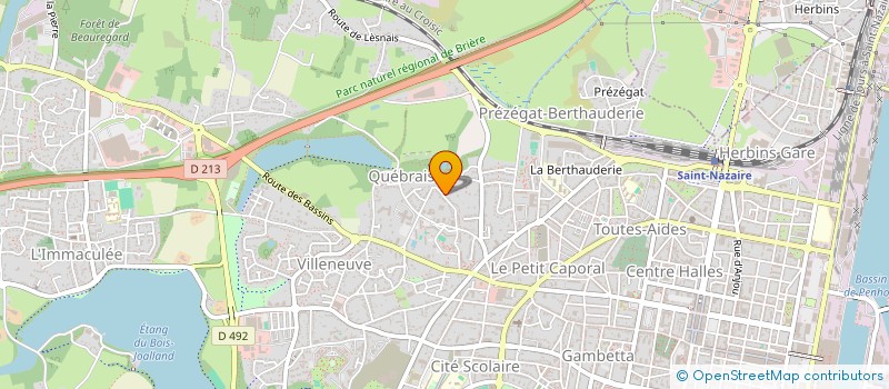 localisation de l'entreprise MONSIEUR JOEL FRANCOIS LETILLY à SAINT-NAZAIRE