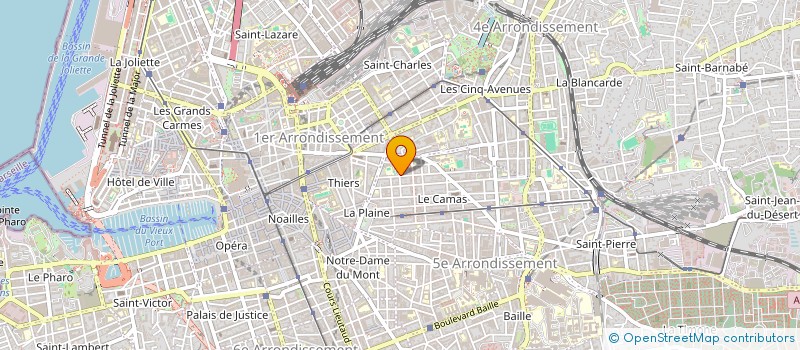 localisation de l'entreprise MONSIEUR JOEL FRANCOISE à MARSEILLE