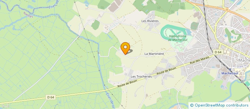 localisation de l'entreprise MONSIEUR JOEL FREMONDIERE à MACHECOUL-SAINT-MEME