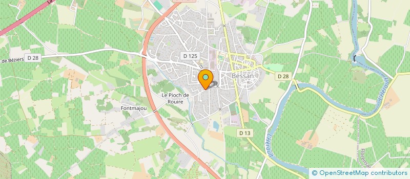 localisation de l'entreprise MONSIEUR JOEL FRESNE  BESSAN