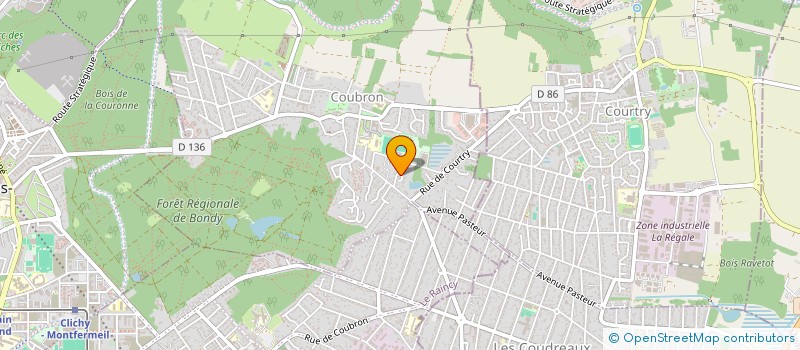 localisation de l'entreprise MONSIEUR JOEL FROMENT  COUBRON