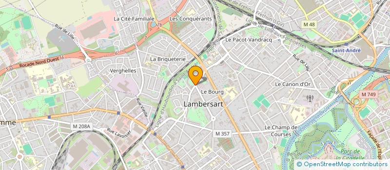 localisation de l'entreprise MONSIEUR JOEL FRUCHART à LAMBERSART